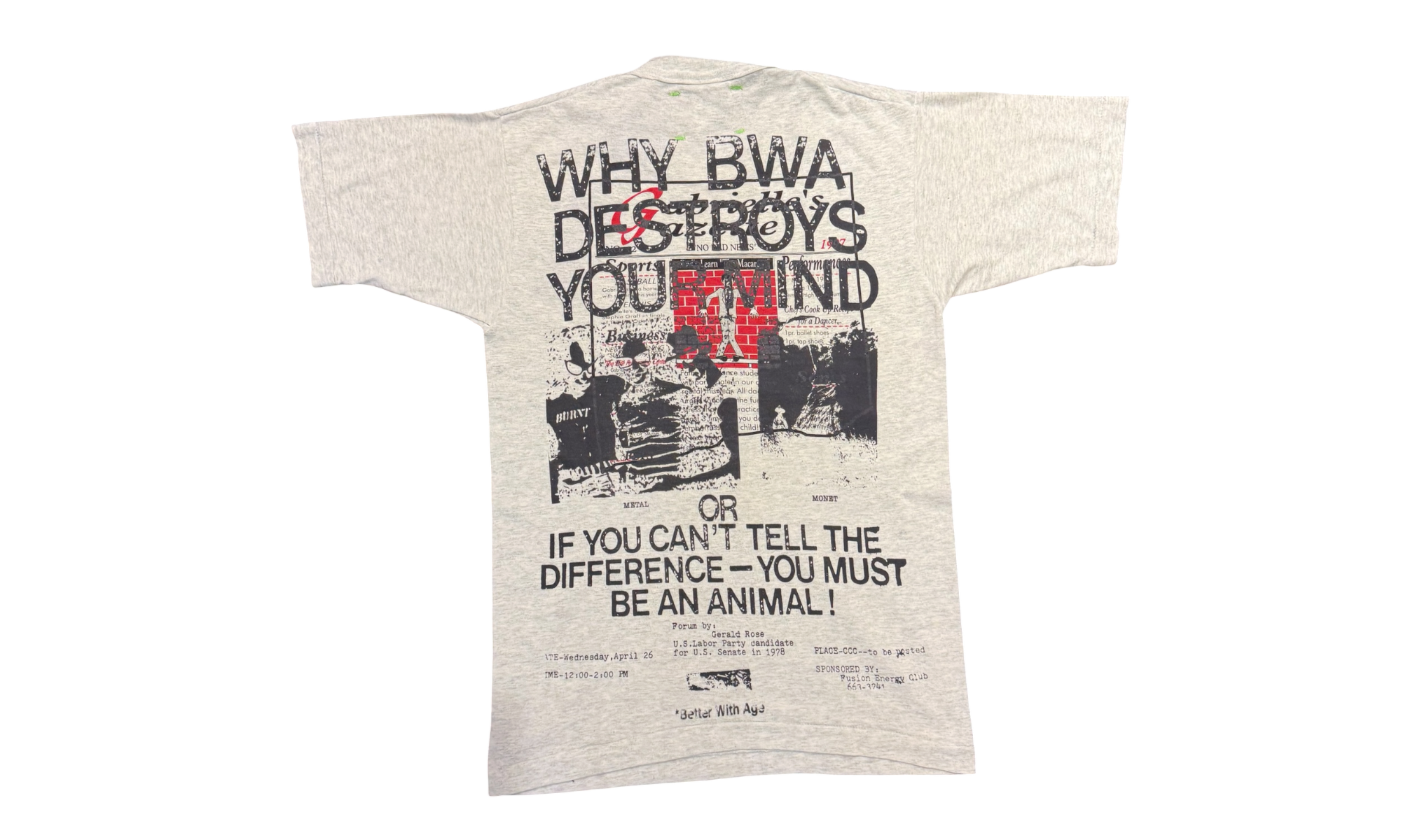 Better With Age Monet Assorted Grey T-Shirt 