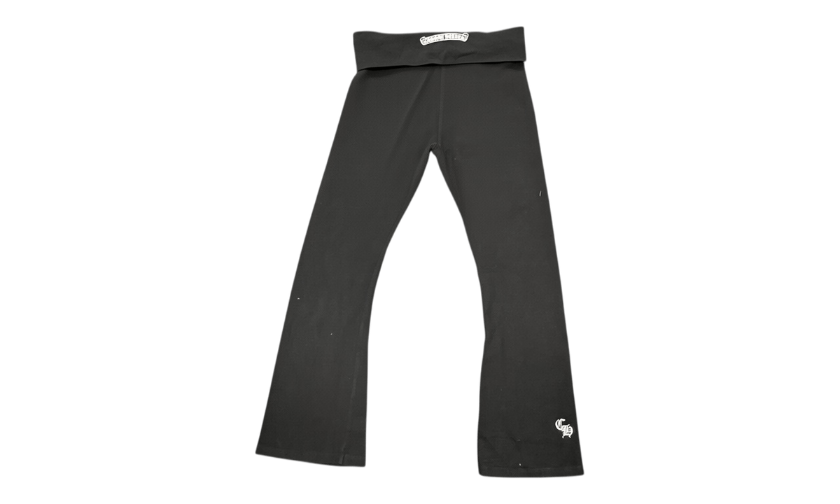 Chrome Hearts Black Bell Bottom Yoga Pants (Preowned)