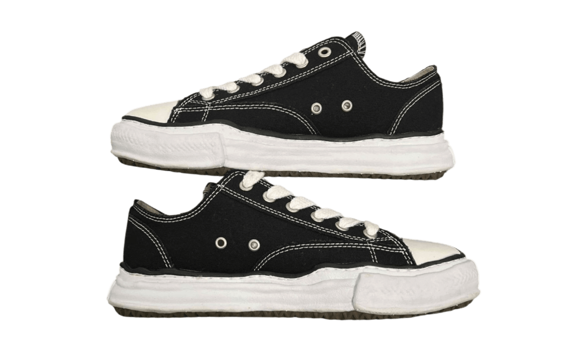 Maison Mihara Yasuhiro Peterson OG Sole Canvas Low Black (PreOwned)