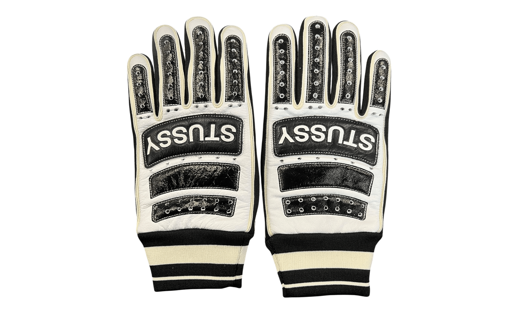 Stussy Leather Bike Gloves (PreOwned)