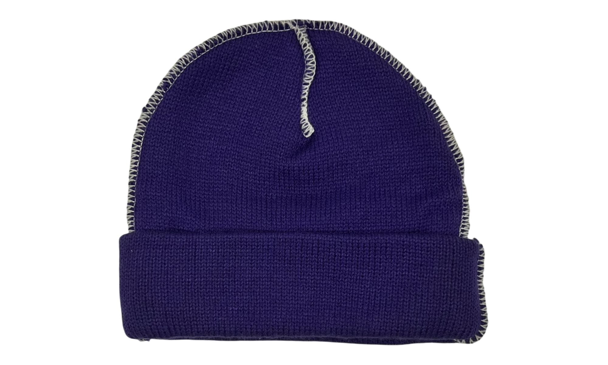 Supreme Contrast Stitch Beanie (FW22) Purple (PreOwned)