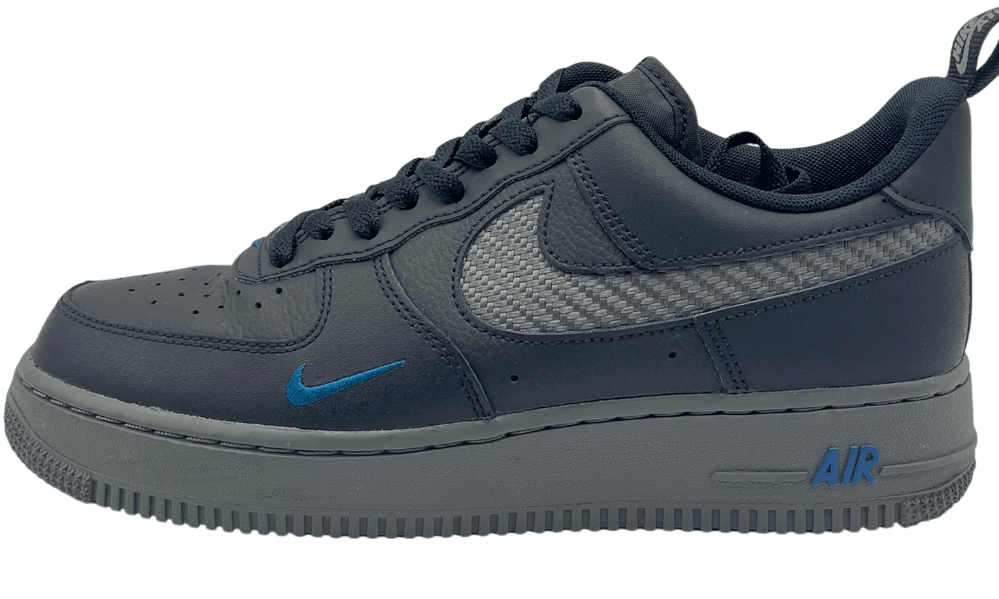 Nike Air Force 1 Low Black Royal Carbon Fiber (PreOwned)