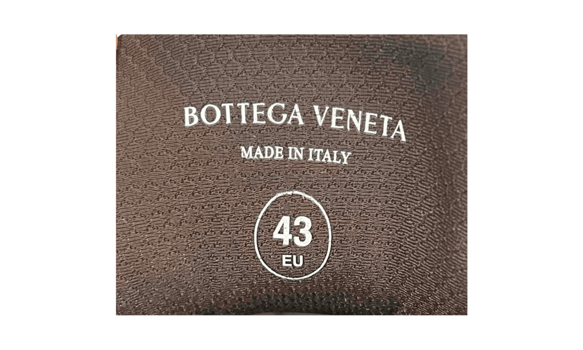 Bottega Veneta Brown Silver Orbit Sneakers (Preowned) (No Box)