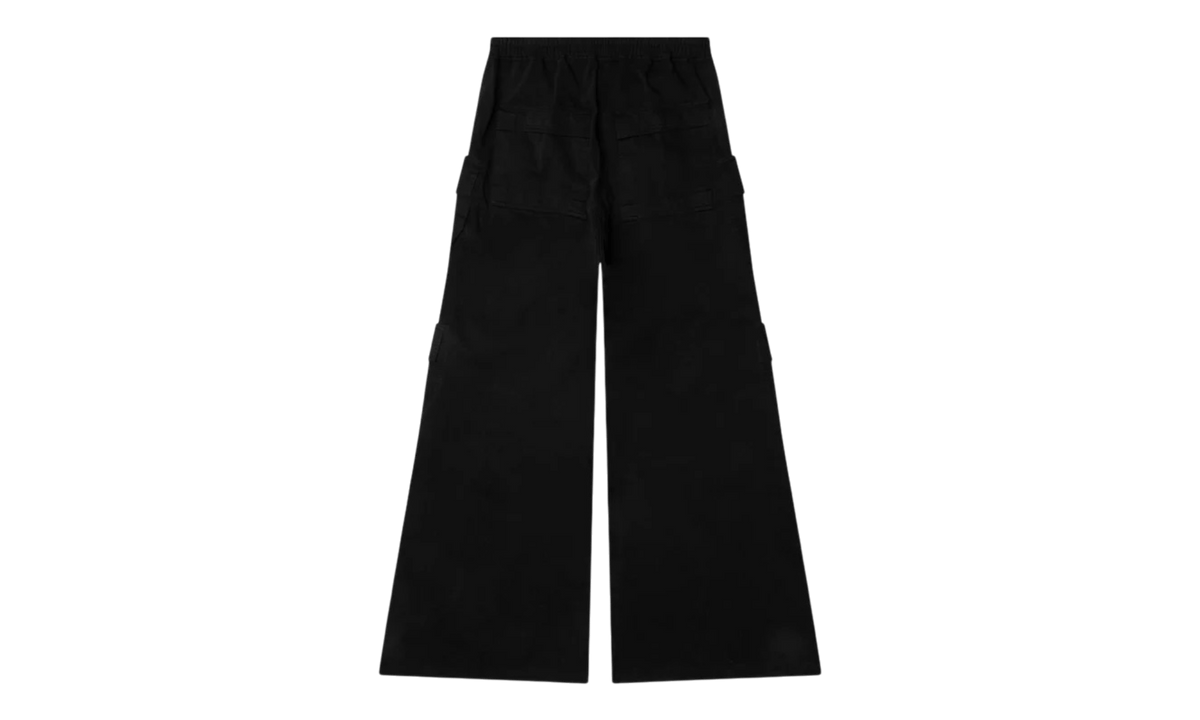 Rick Owen DRKSHDW Double Cargo Jumbo Belas Black Pants