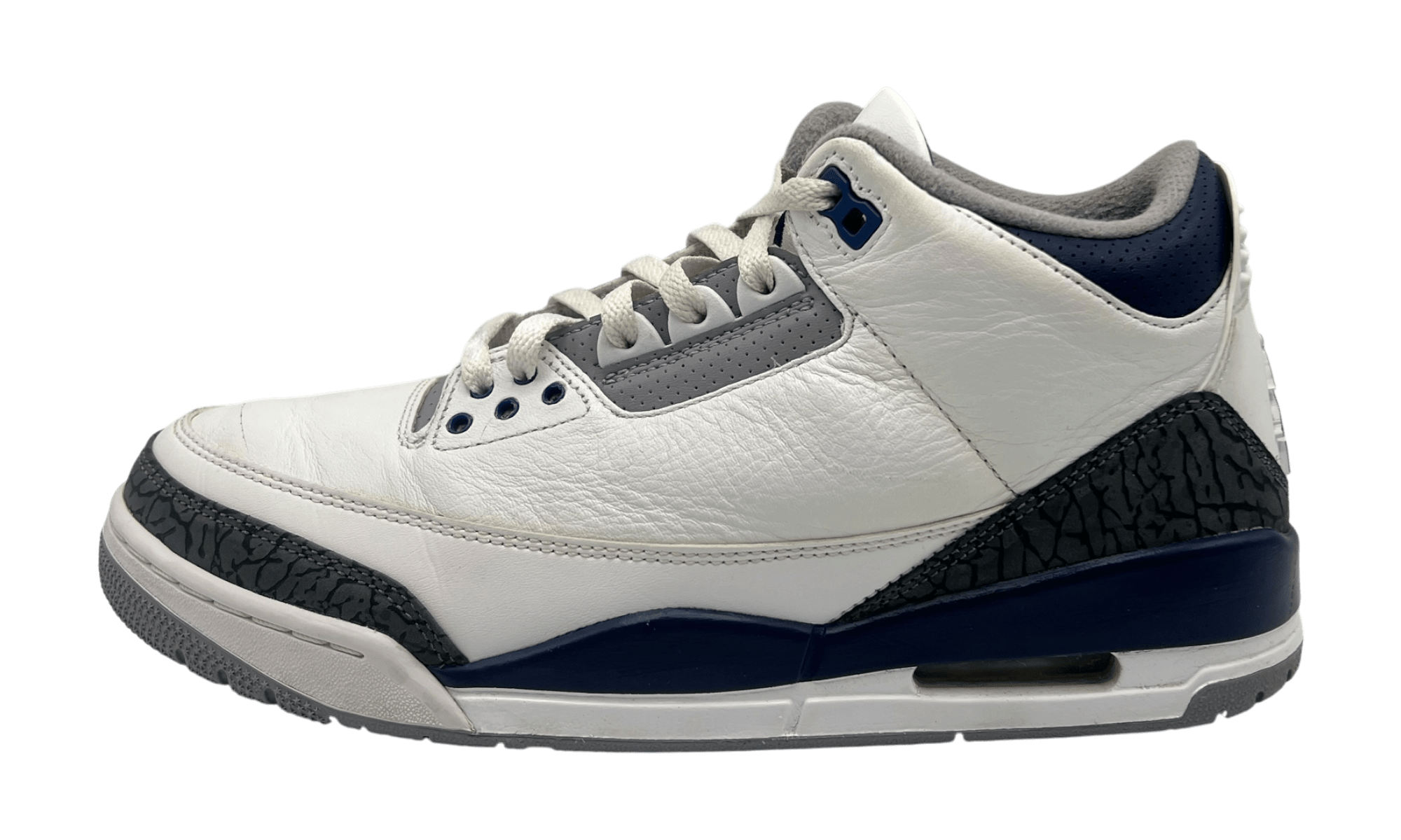 Air Jordan 3 Retro "Midnight Navy" (PreOwned) (No Box)