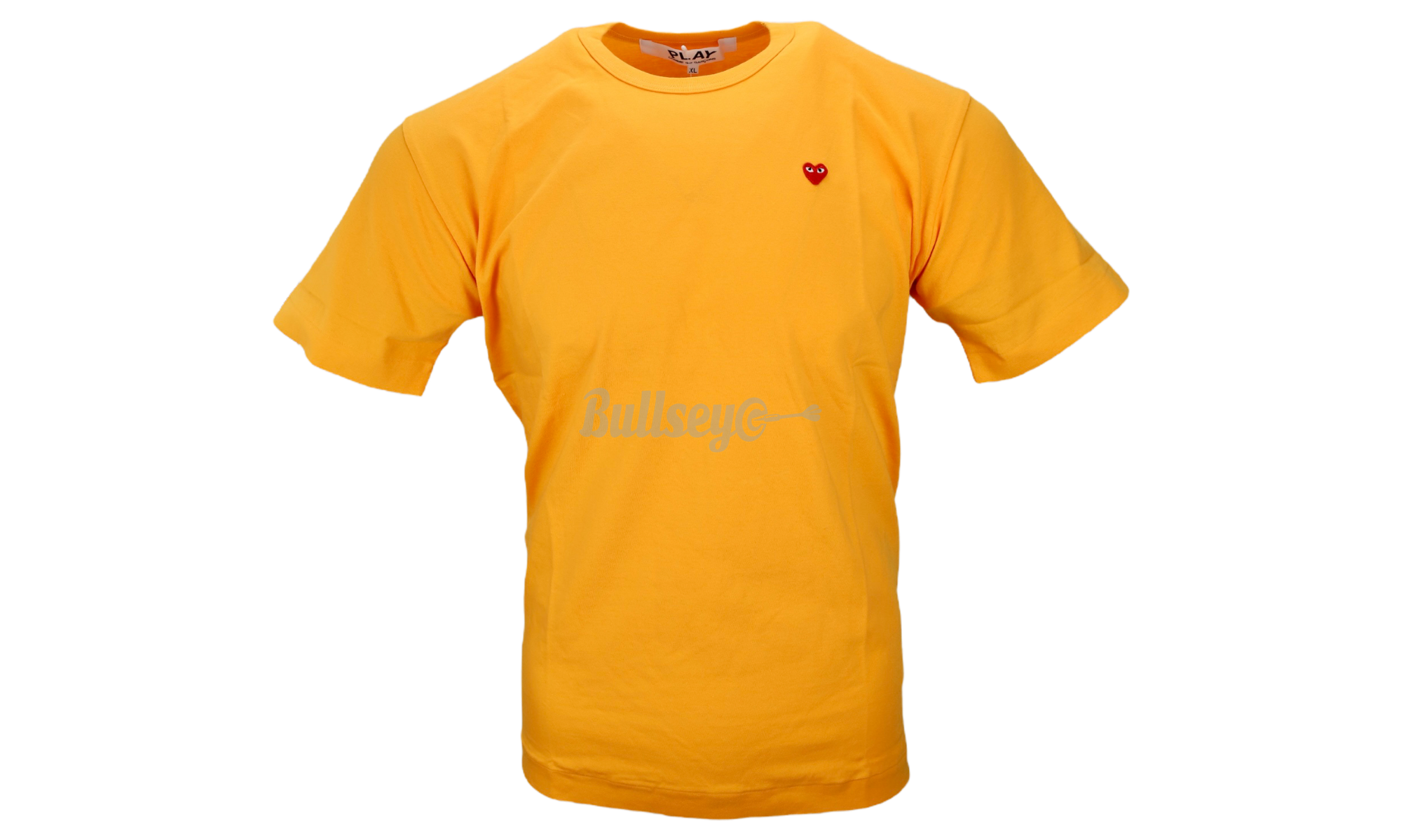Comme Des Garcons PLAY Small Heart Orange T-Shirt