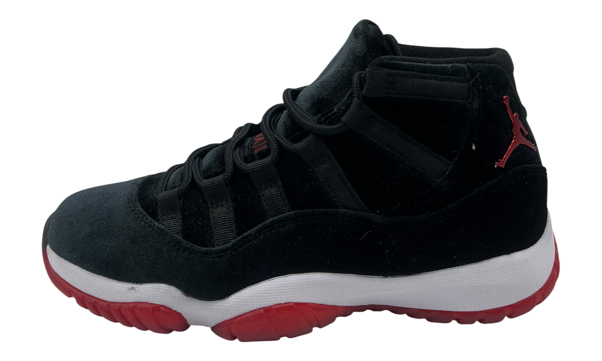 Jordan 11 Retro Bred Velvet (Women's) (PreOwned)