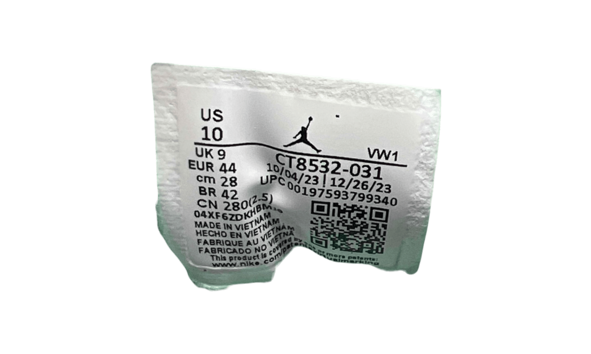 Jordan 3 Retro Green Glow (PreOwned) (No Box)