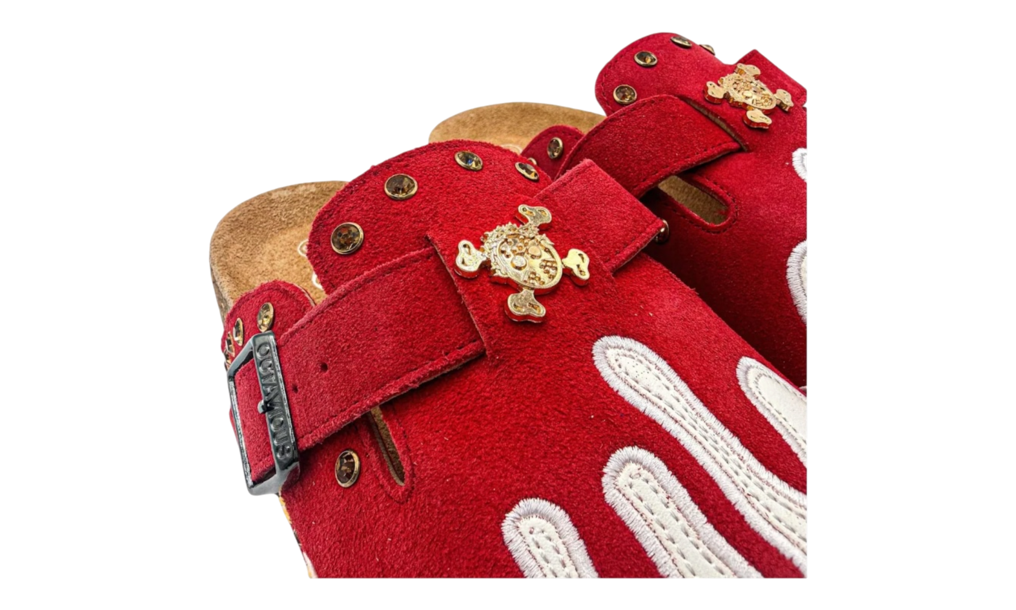 Octavious Marks Red Lobster Clogs
