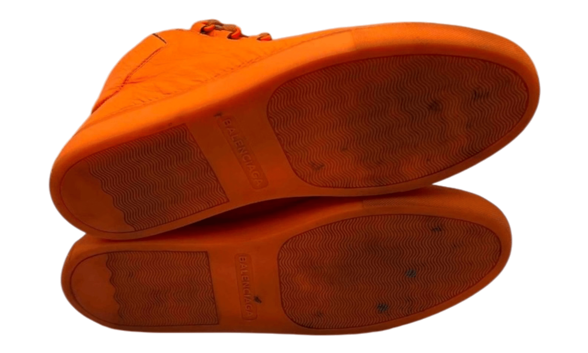 Balenciaga Arena High Orange Fluo (PreOwned) (No Box)
