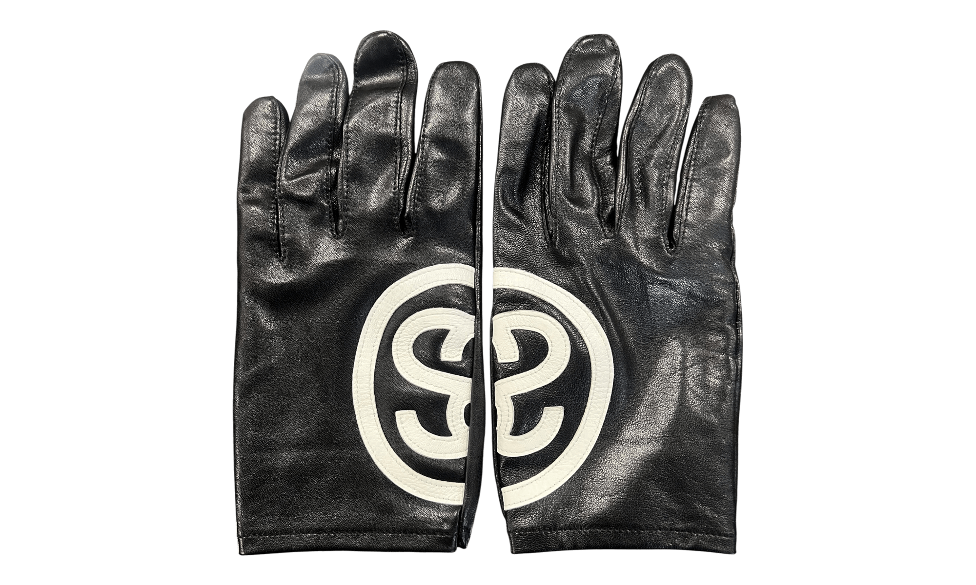 Stussy SS-Link Leather Gloves (PreOwned)