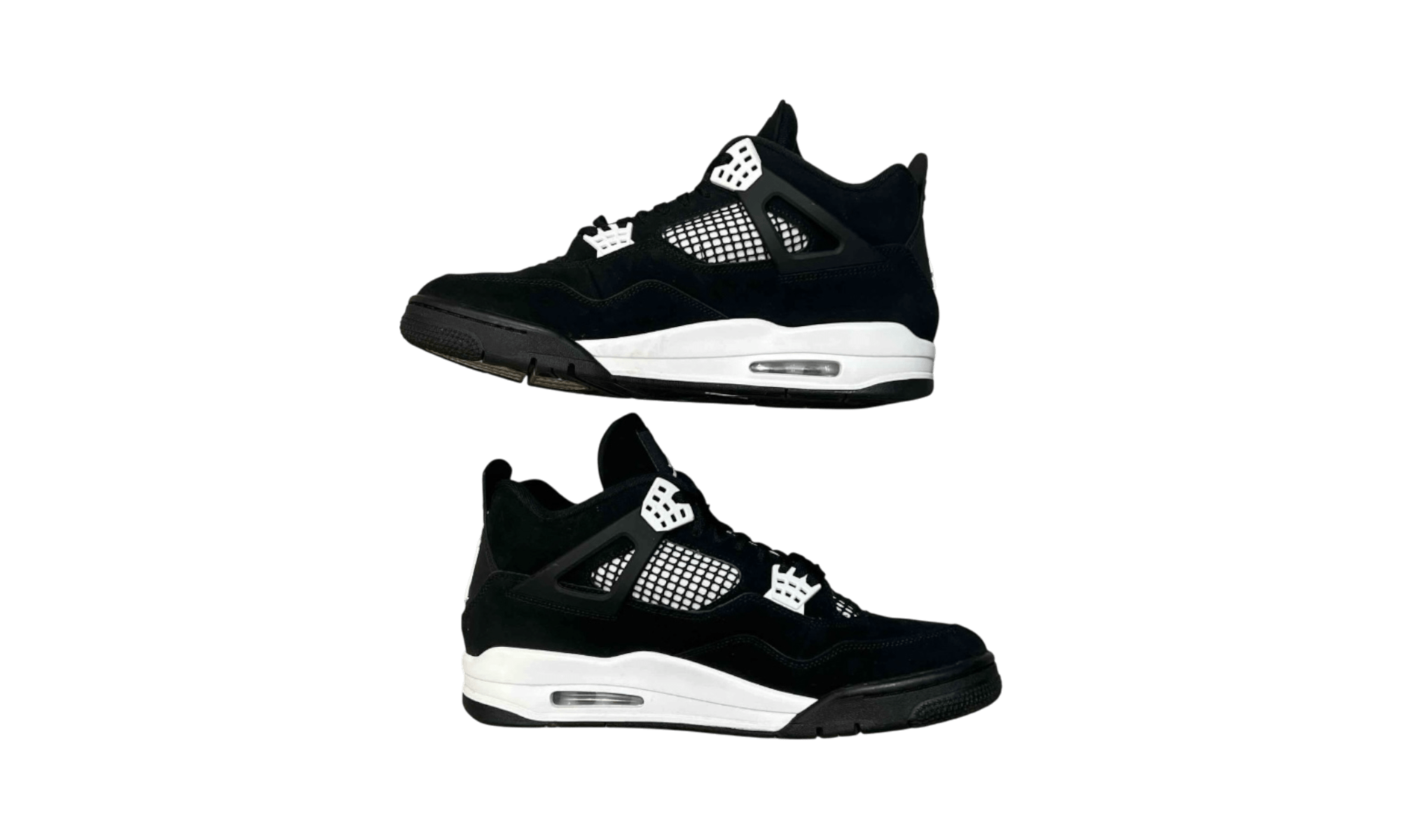Jordan 4 Retro White Thunder (PreOwned)