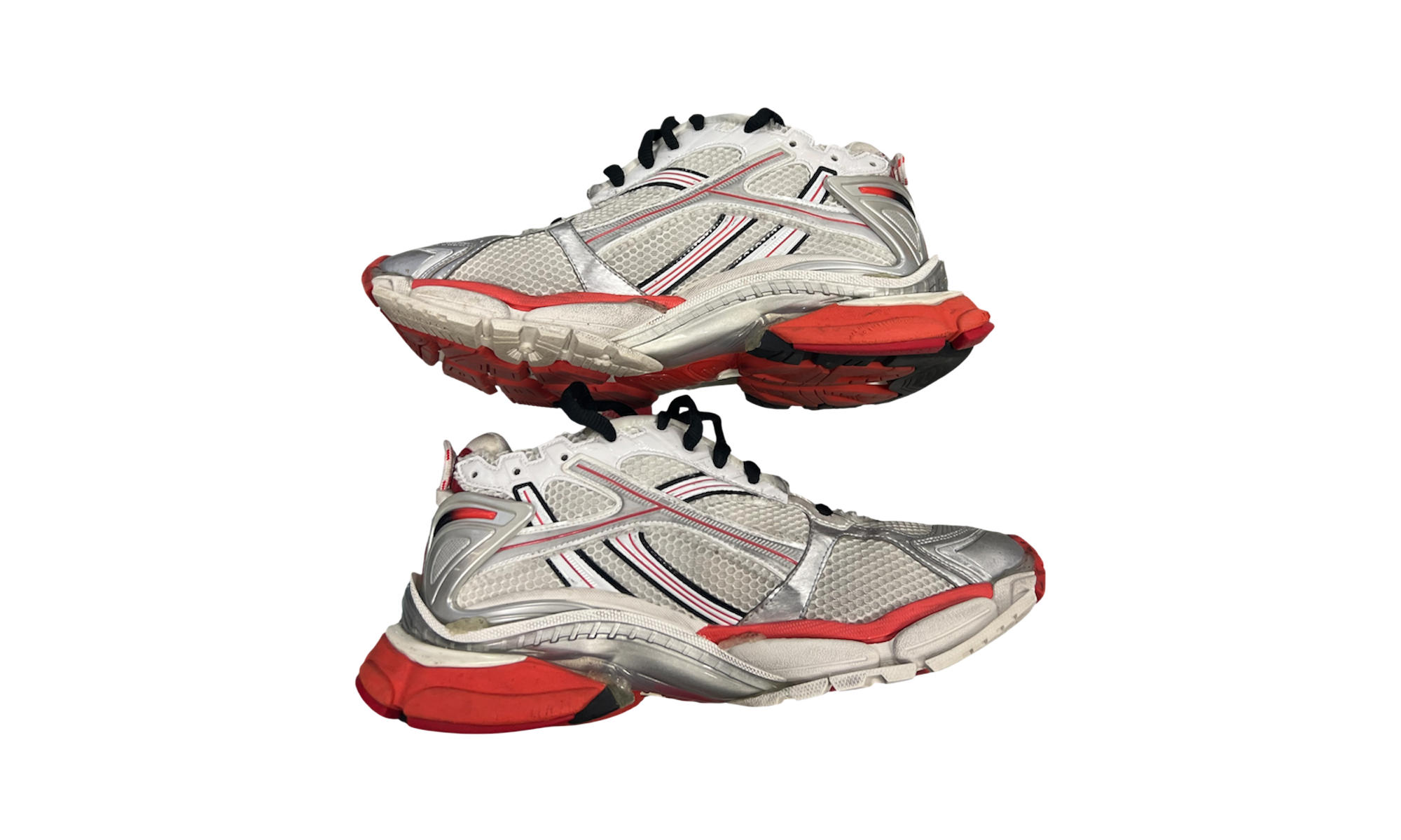 Balenciaga Runner White Red Black (PreOwned)