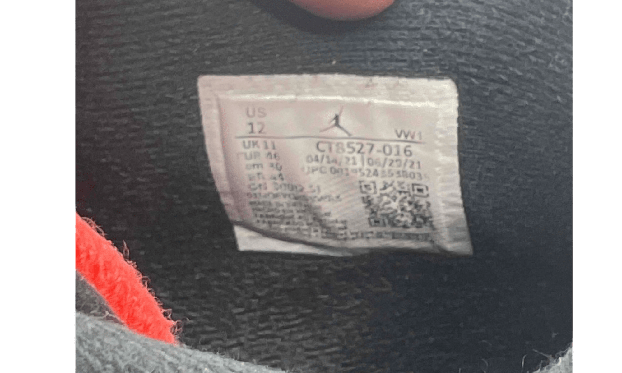 Jordan 4 Retro Red Thunder (PreOwned) (No Box)