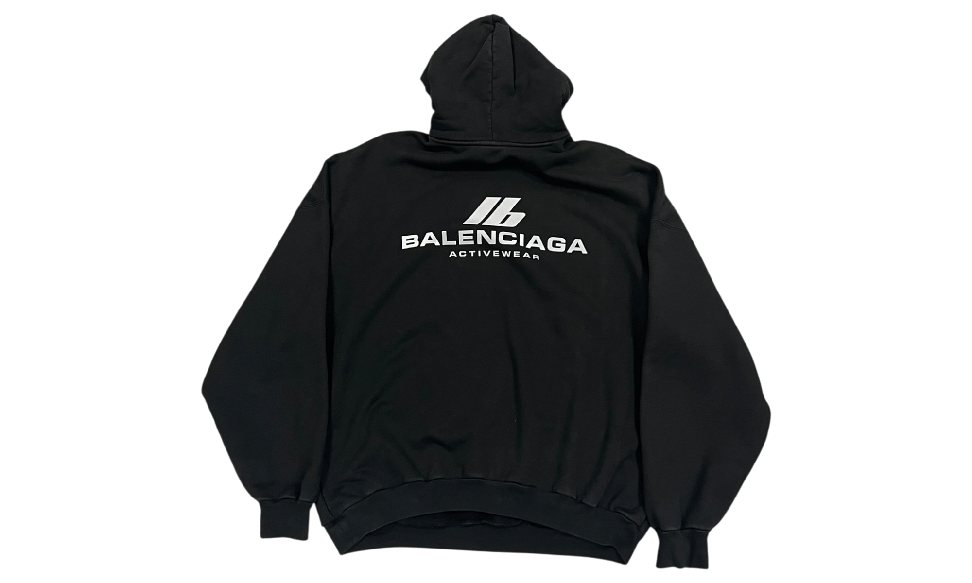 Balenciaga BB Reflective Logo Hoodie (PreOwned)