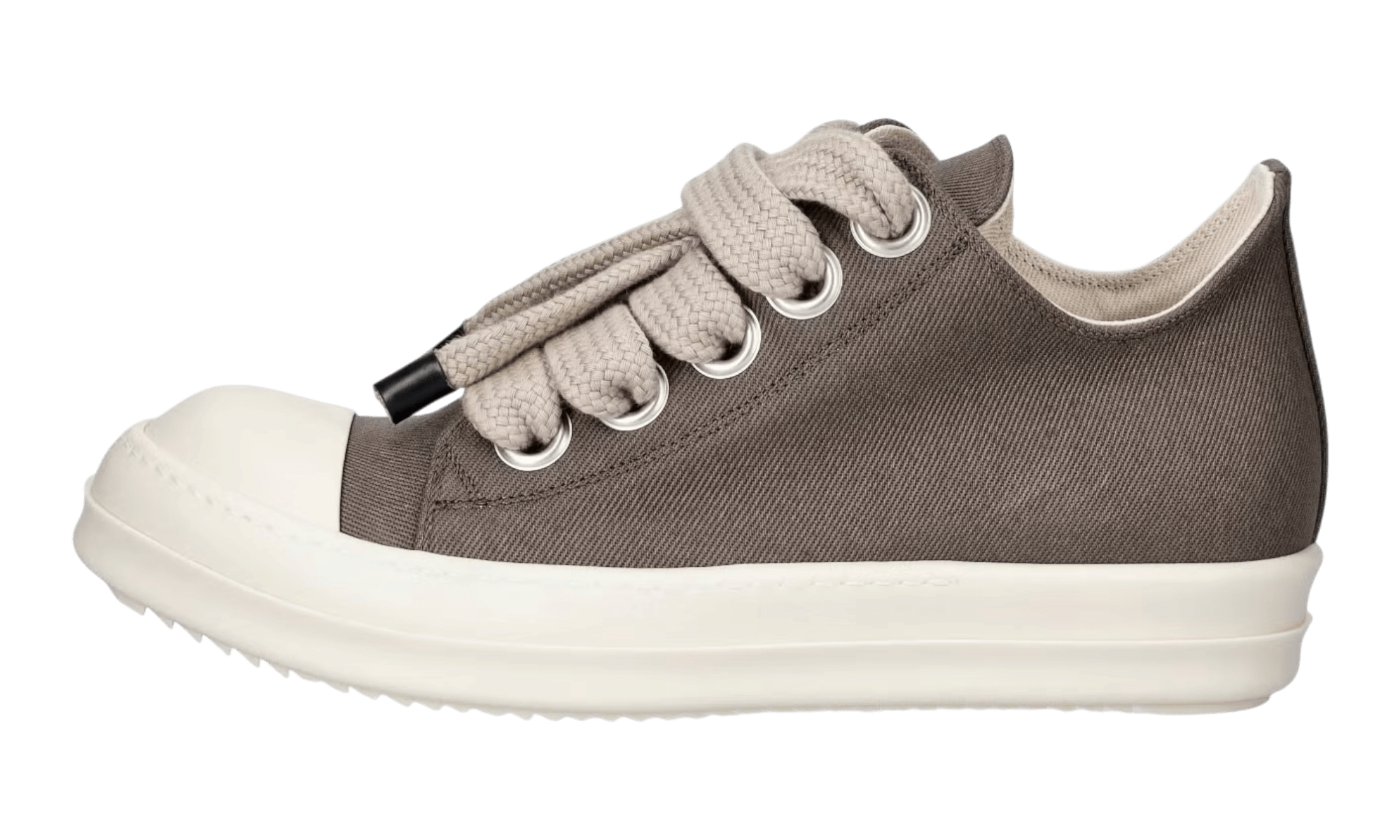 Rick Owens DRKSHDW Jumbolace Low Dust/Milk Sneakers