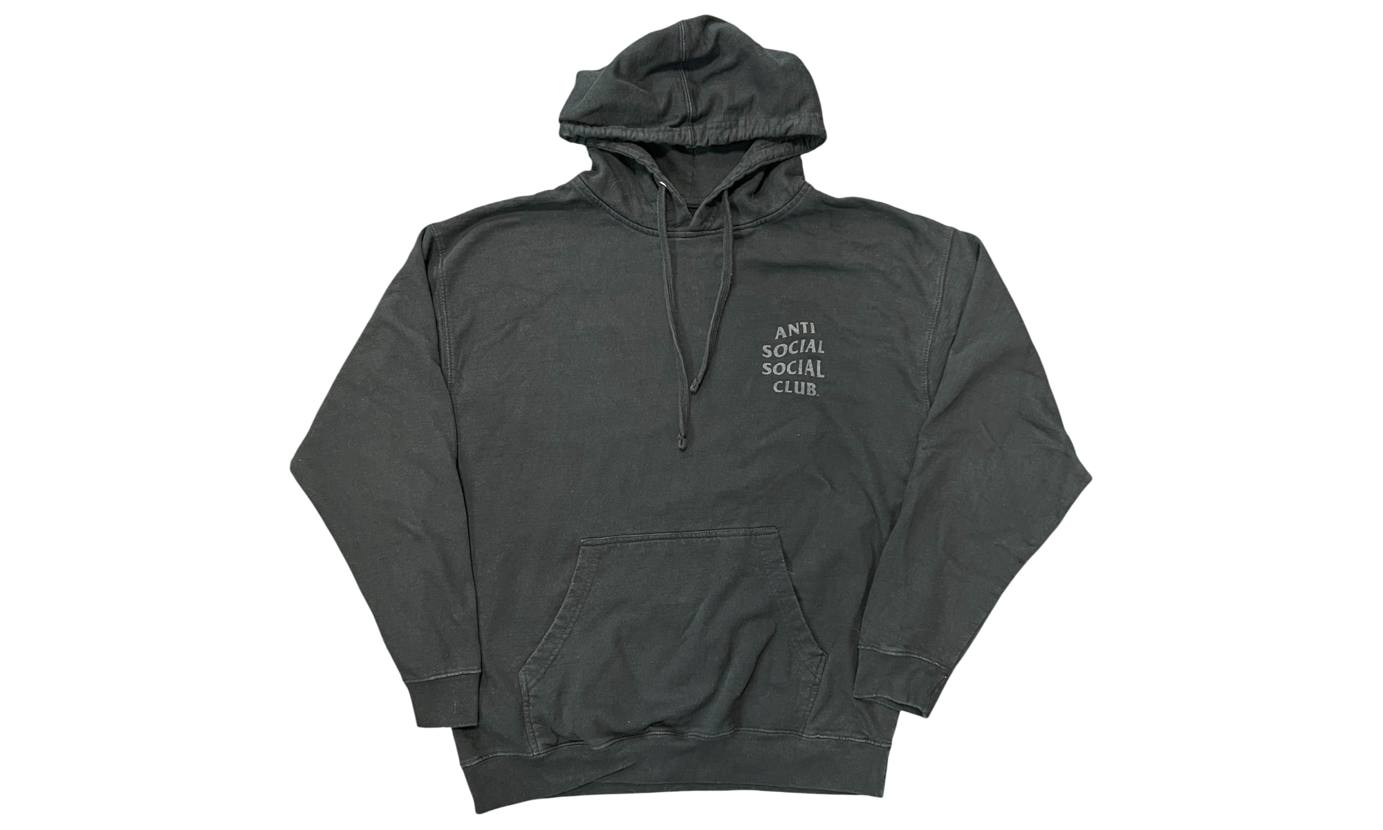 Anti Social Social Club Dramatic Kkoch Black Hoodie (PreOwned)