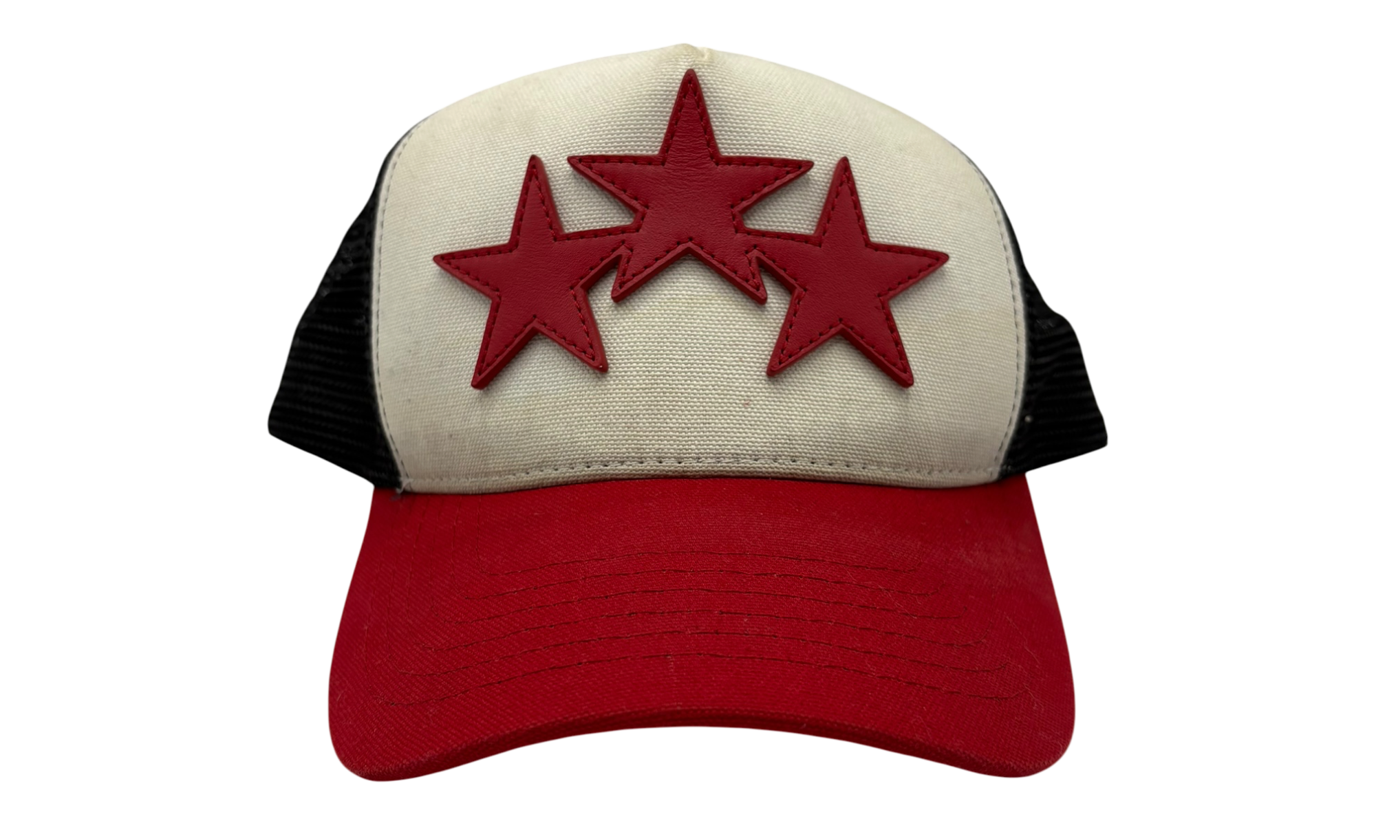 Amiri 3 Star Red/White Trucker Hat (PreOwned)