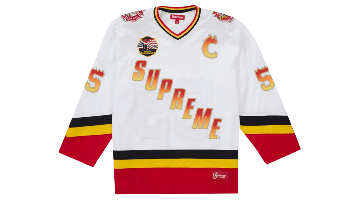Supreme FDNY Hockey Jersey White