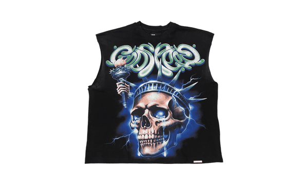 Godspeed Liberty Tears Sleeveless Black T-Shirt (PreOwned)