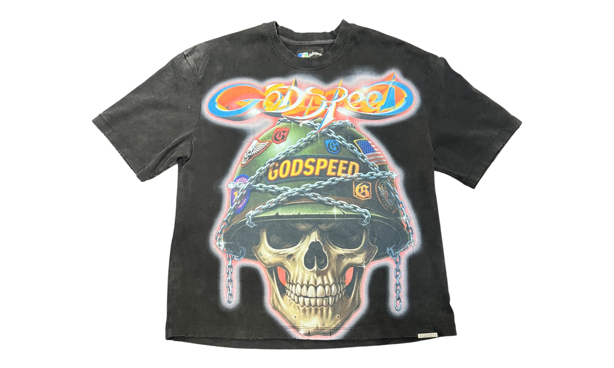 Godspeed Badges of Honor T-shirt Black (PreOwned)