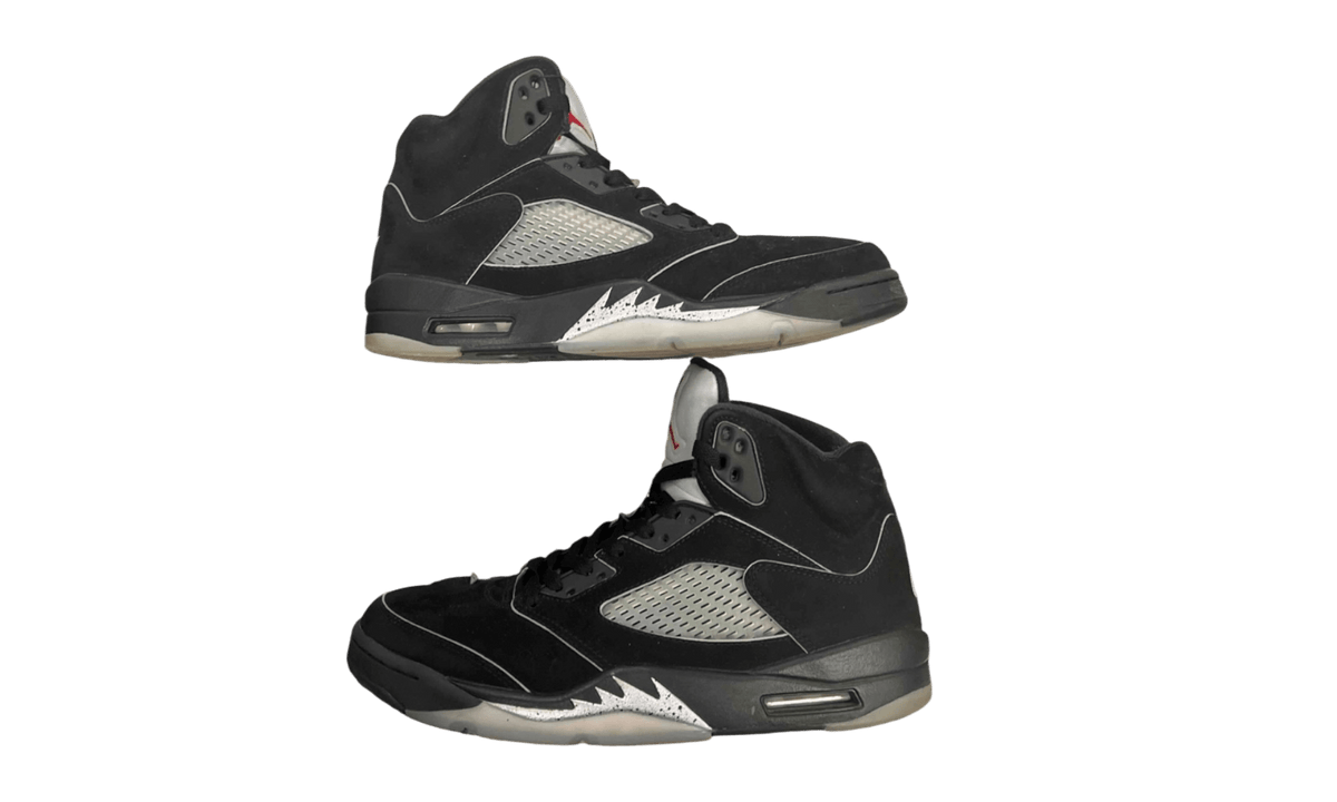 Air Jordan 5 Retro OG Black Metallic Reimagined (PreOwned) (No Box) (No White Laces)