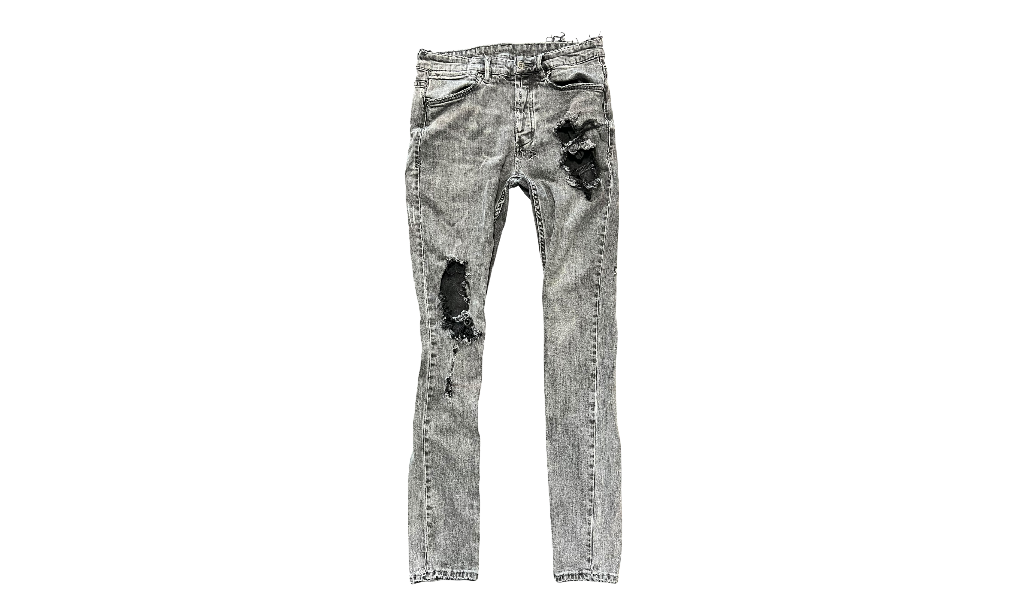 Ksubi Van Winkle Grey Jeans (PreOwned)