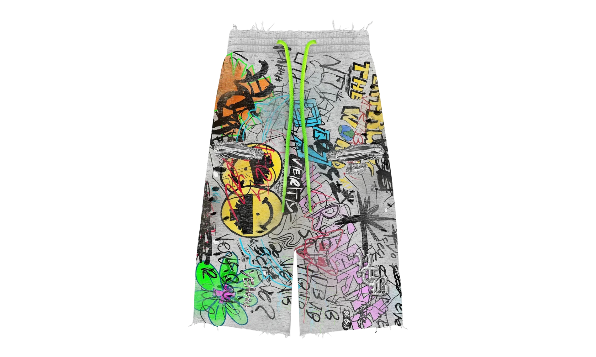 Vertabrae Dentention Grey Shorts