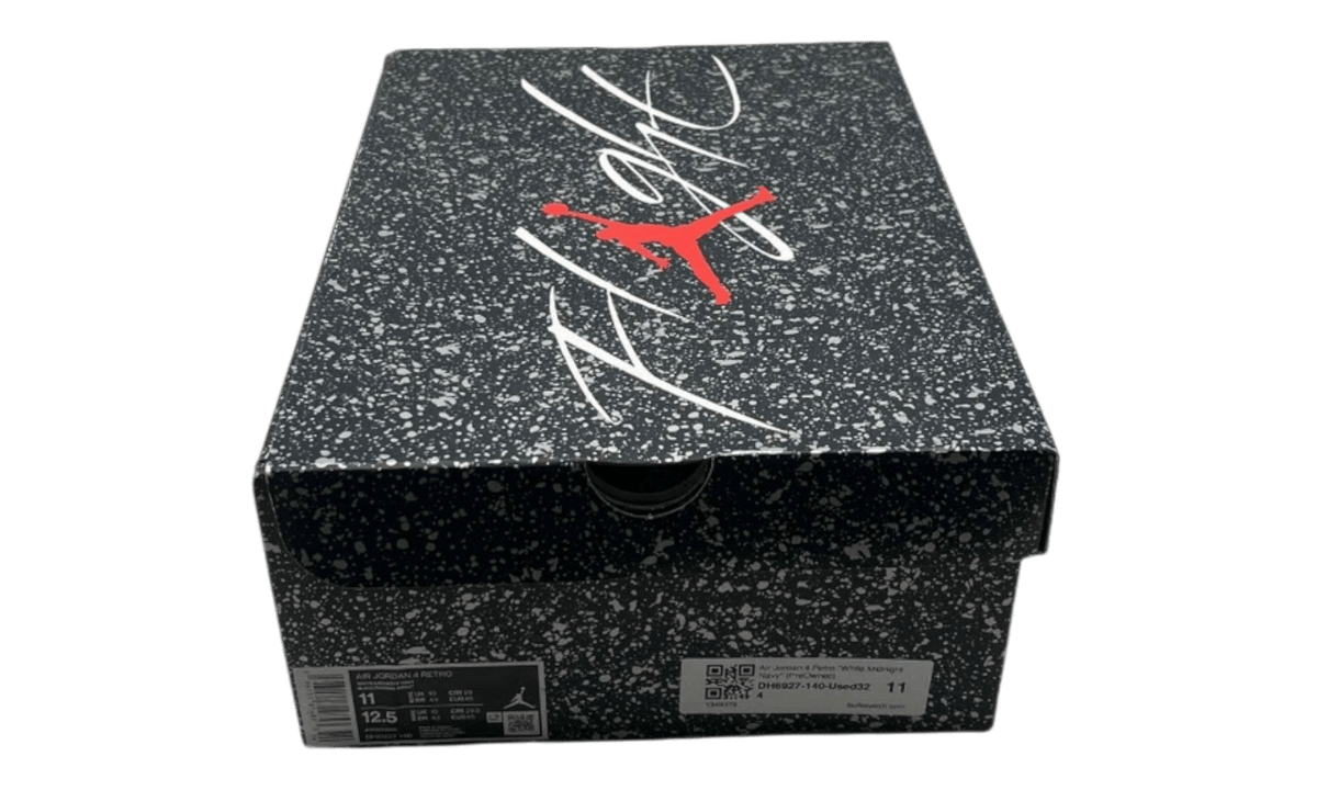 Air Jordan 4 Retro "White Midnight Navy" (PreOwned)
