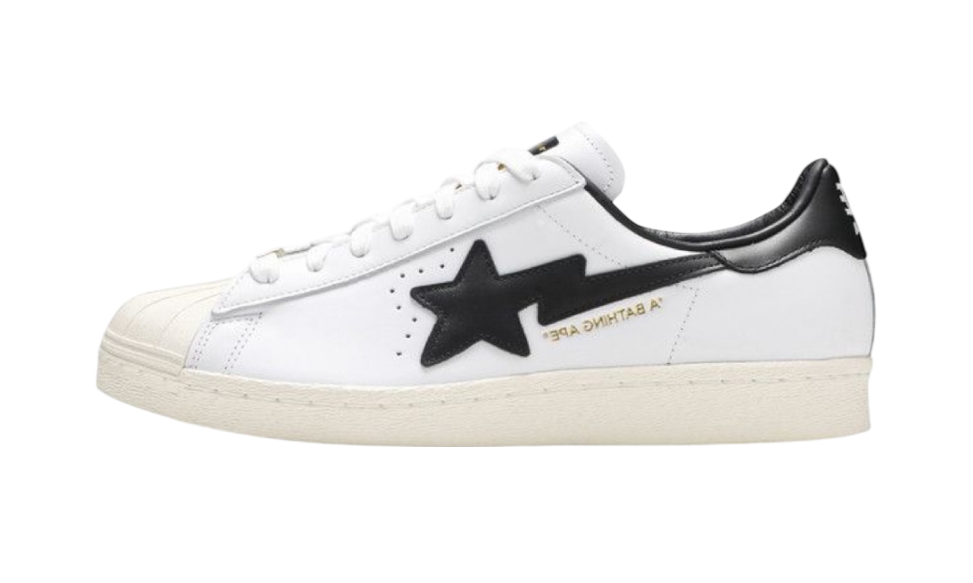 Adidas Superstar 80s Bape "White/Black"