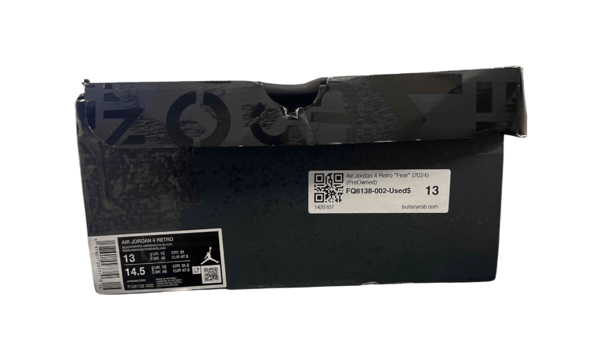Air Jordan 4 Retro "Fear" (2024) (PreOwned)