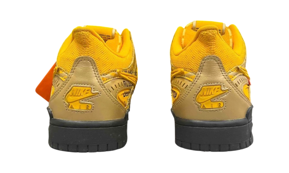 Nike Air Rubber Dunk Off-White University Gold (PreOwned)