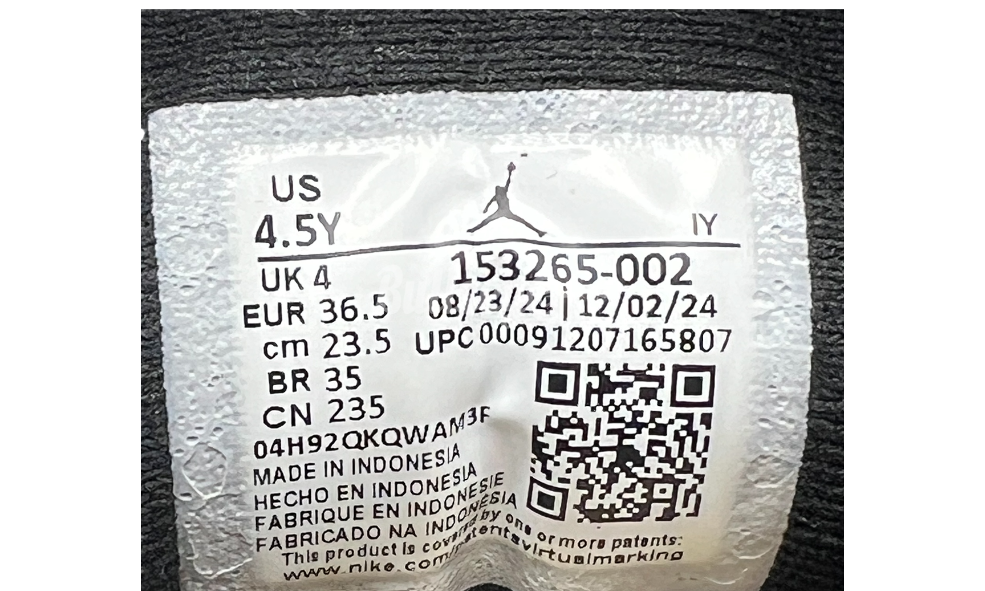 Air Jordan 12 Retro "Flu Game" (2025) (GS) (Preowned)