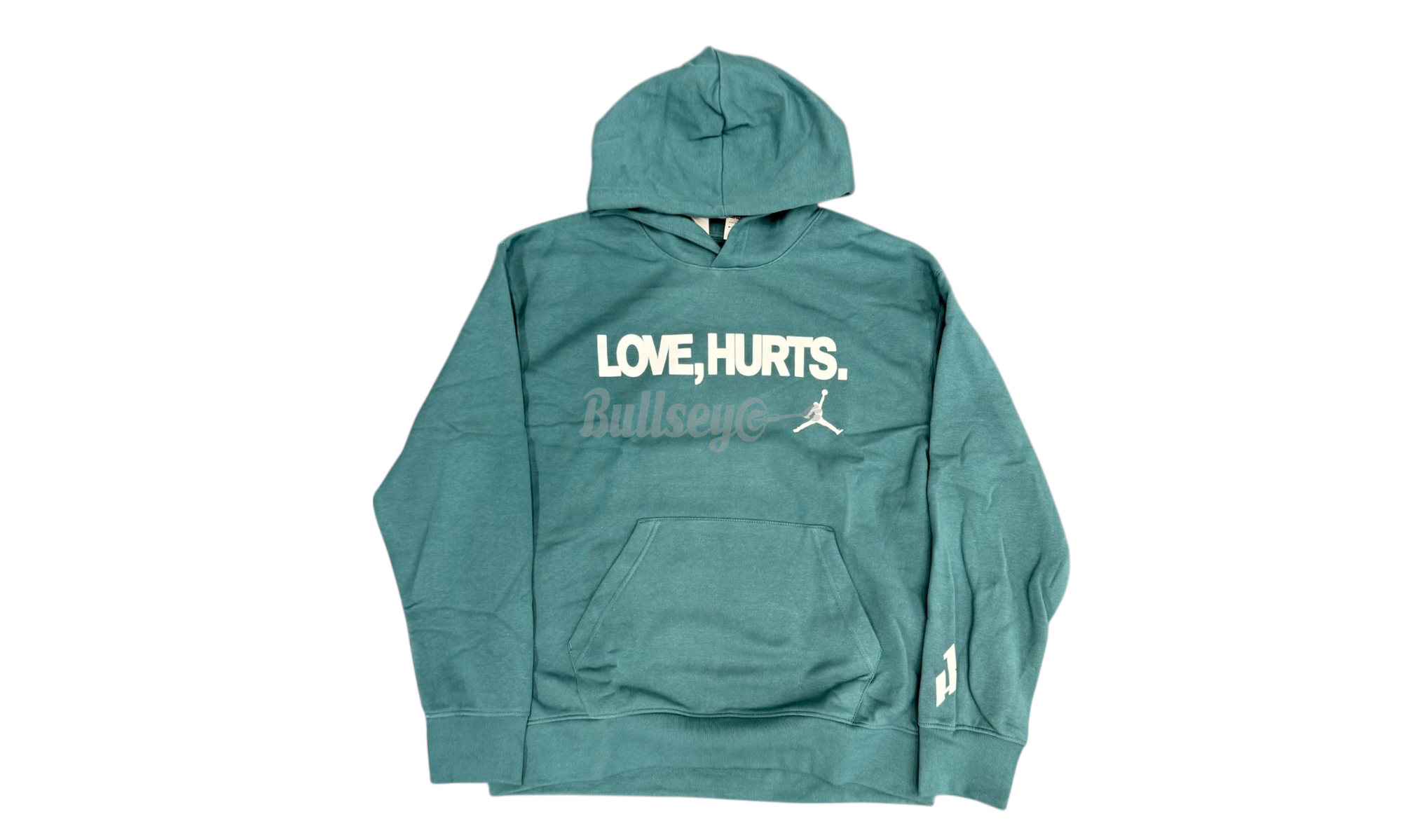 Nike "Love Hurts" Teal Hoodie