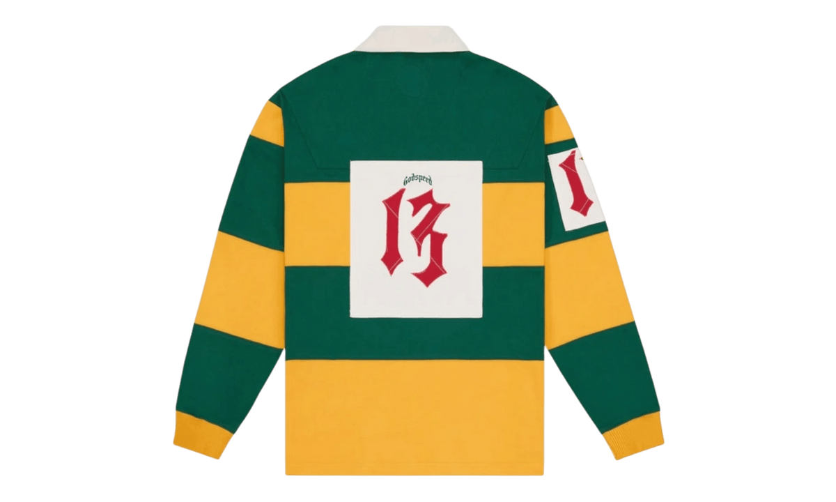 Godspeed Classic Field Rugby Shirt Green/Yellow
