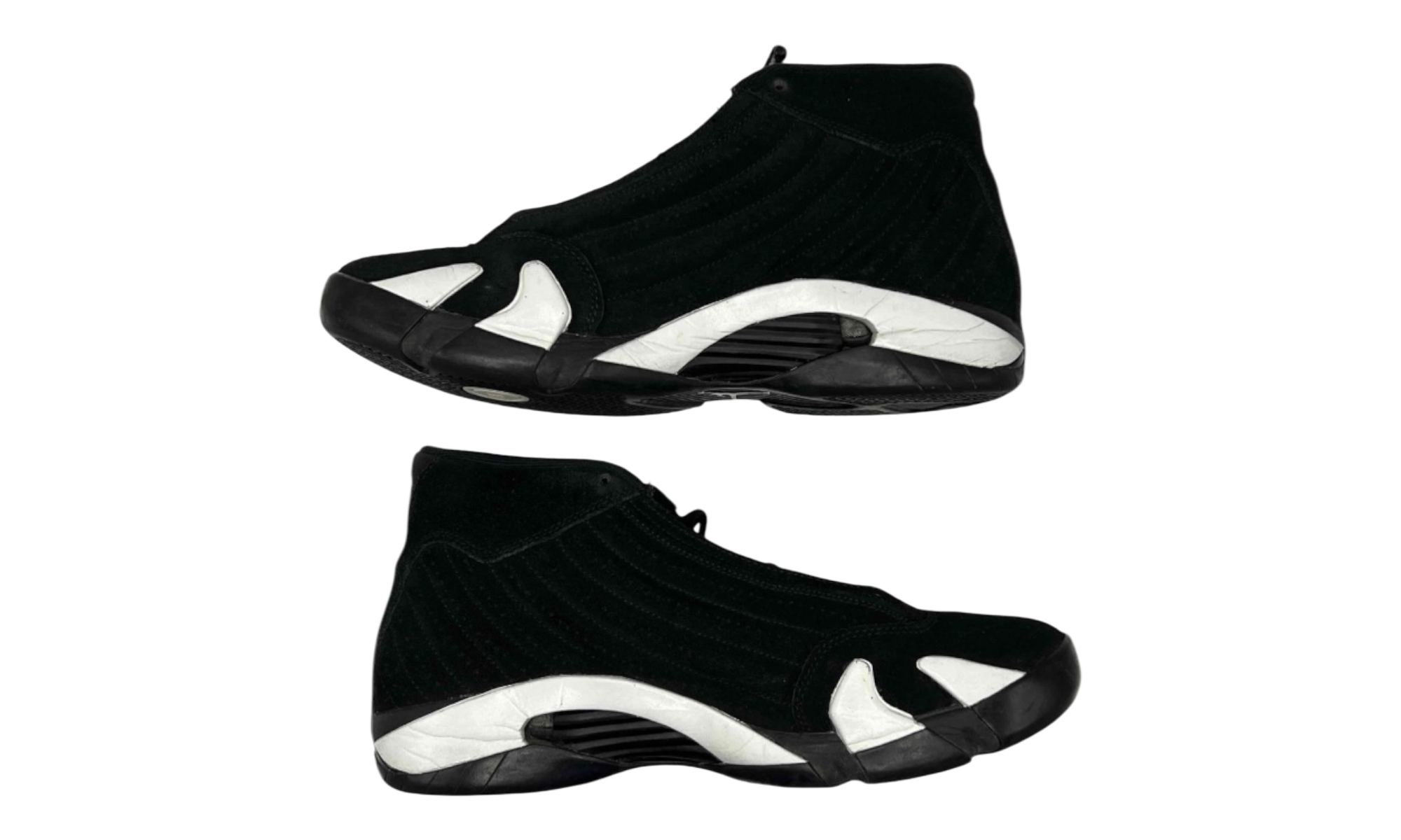Jordan 14 Retro Black White (PreOwned) (No Box)