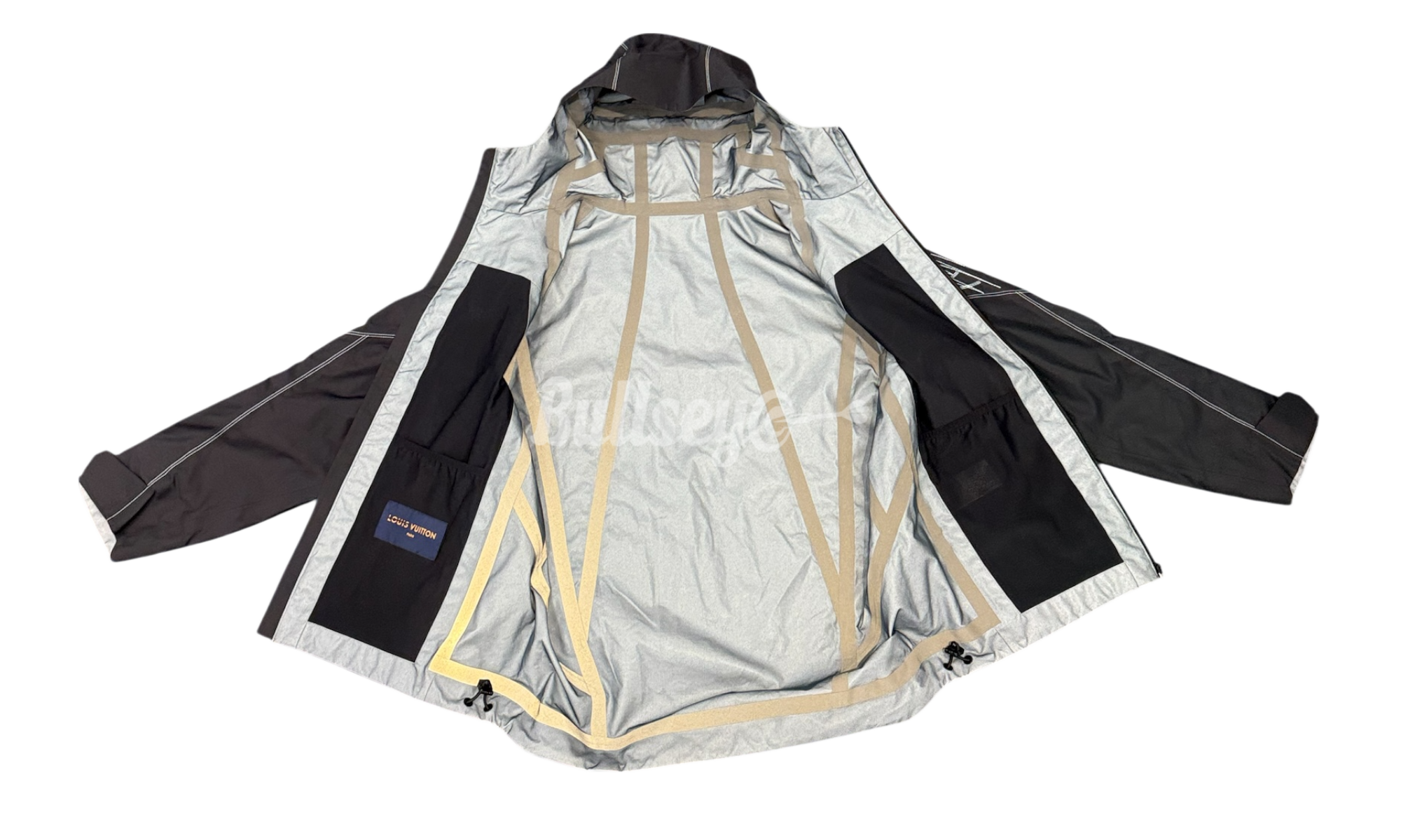 Louis Vuitton Frequency Technical Hooded Blouson Black Men's Jacket
