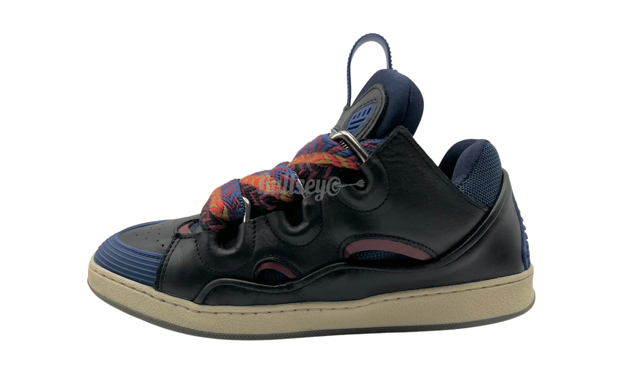 Lanvin Multicolor Leather Curb Sneaker (PreOwned)