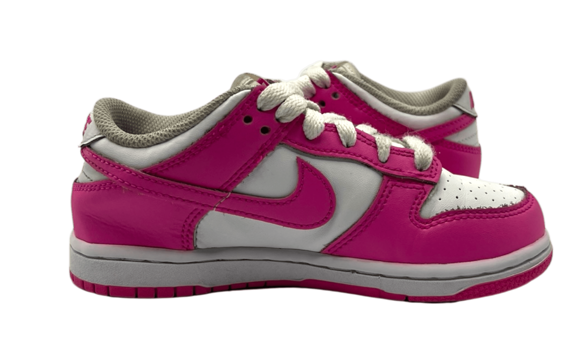 Nike Dunk Low "Laser Fuchsia" PreSchool (PreOwned)
