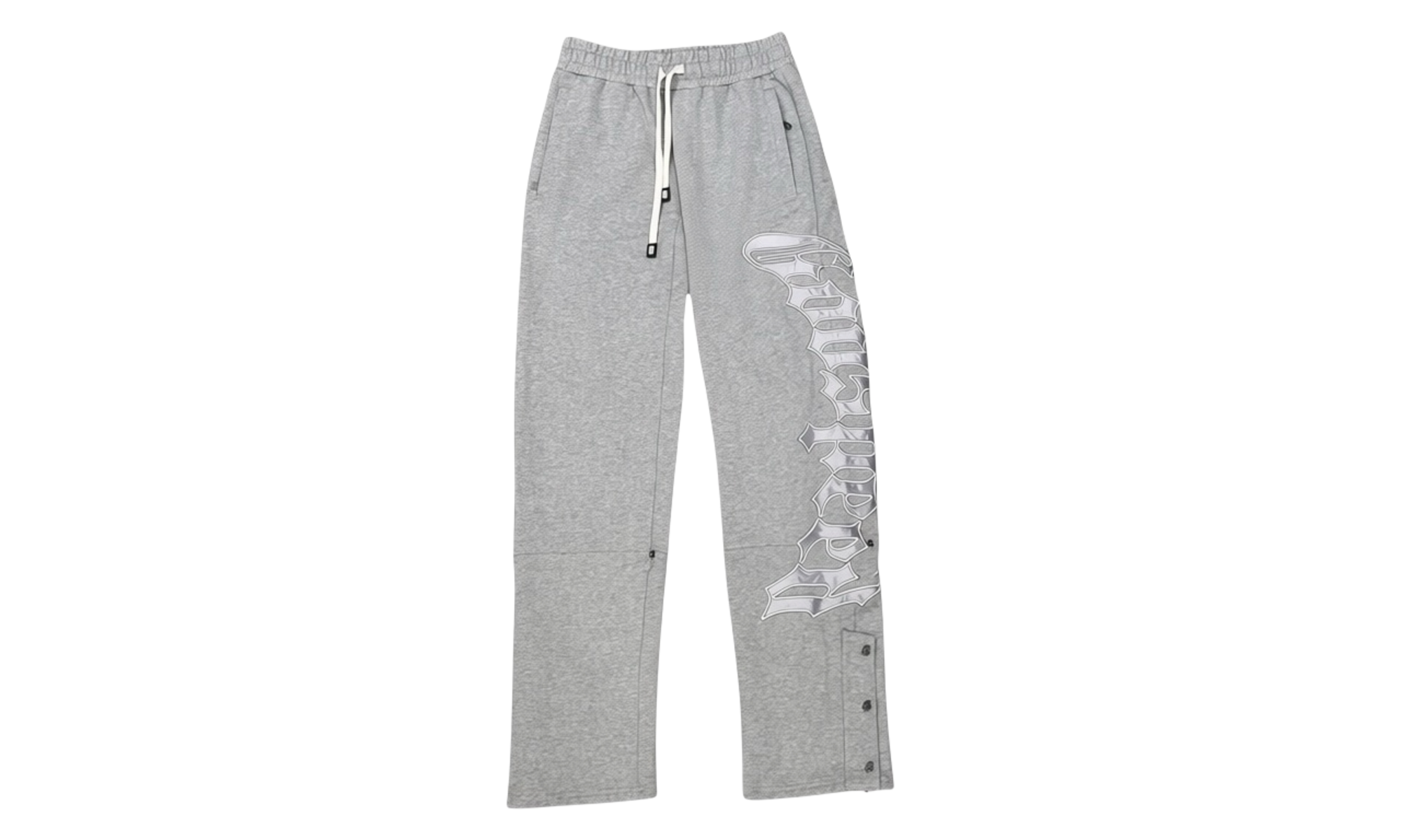 Godspeed OG Logo V2 Sweatpants Grey/Silver Satin