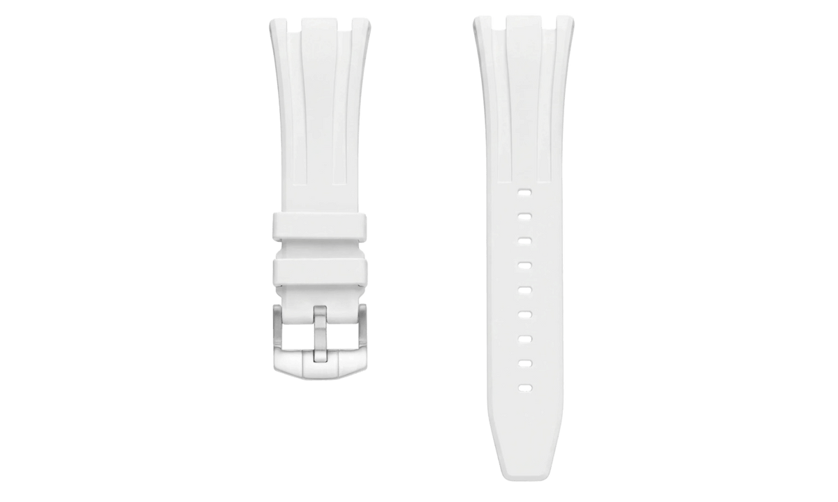 Swatch x Audemars Piguet AP Bioceramic Royal Pop Otto Rosso White Rubber Strap & White Case