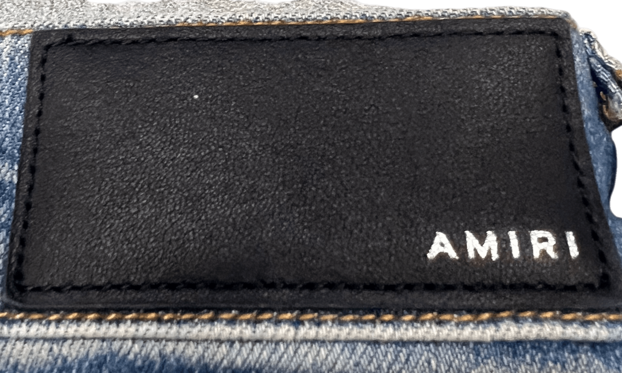 Amiri Clay Indigo Core Applique Jeans (Preowned)