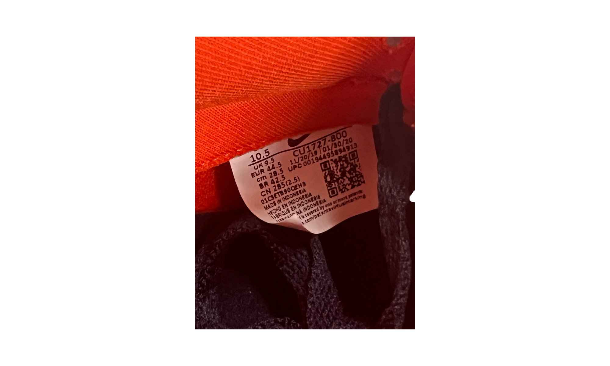 Nike Dunk Low "SP Champ University Orange Marine"(Preowned)