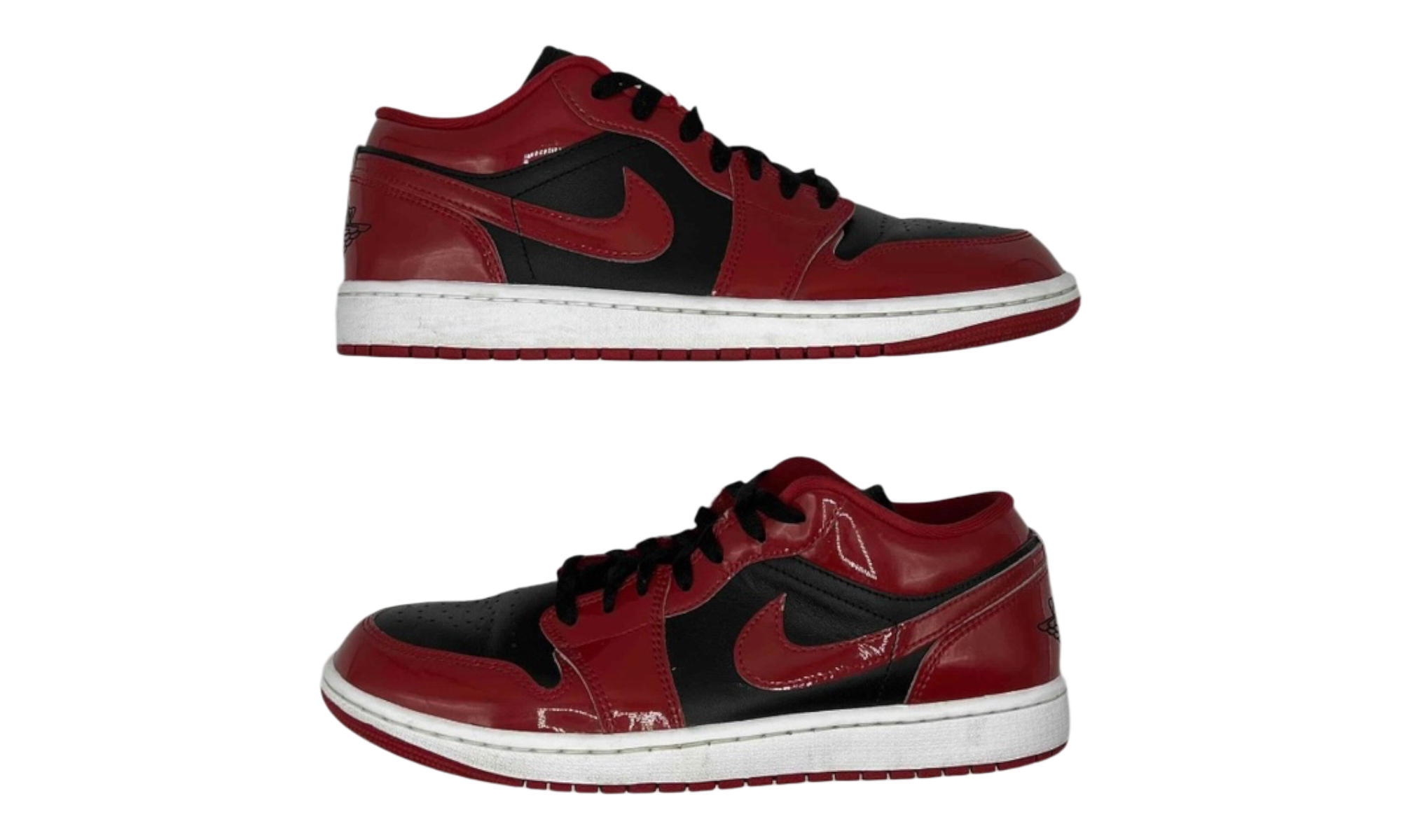 Jordan 1 Low SE Patent Varsity Red Black (PreOwned)
