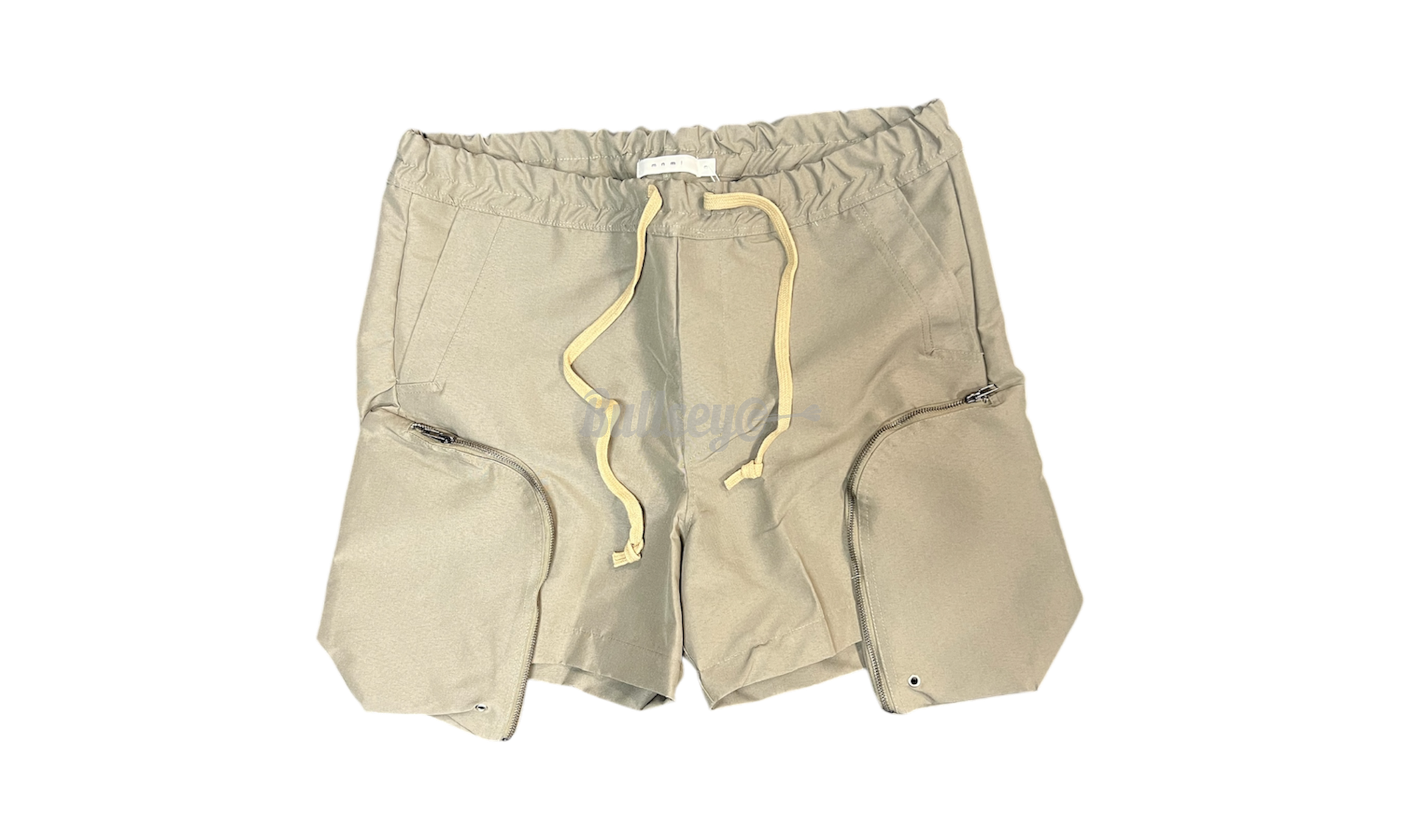 mnml Front Pocket Geo Shorts Olive-Bullseye Sneaker Boutique
