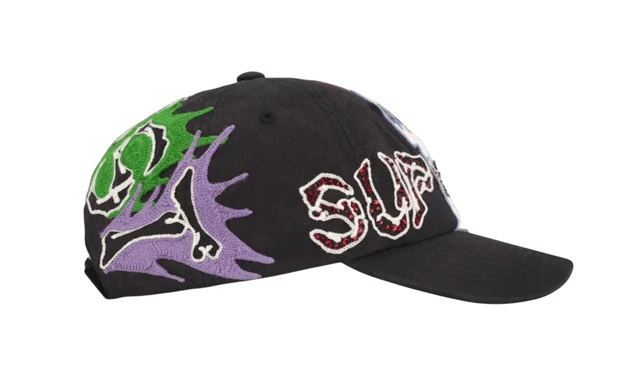 Supreme Black WFST 6-Panel
