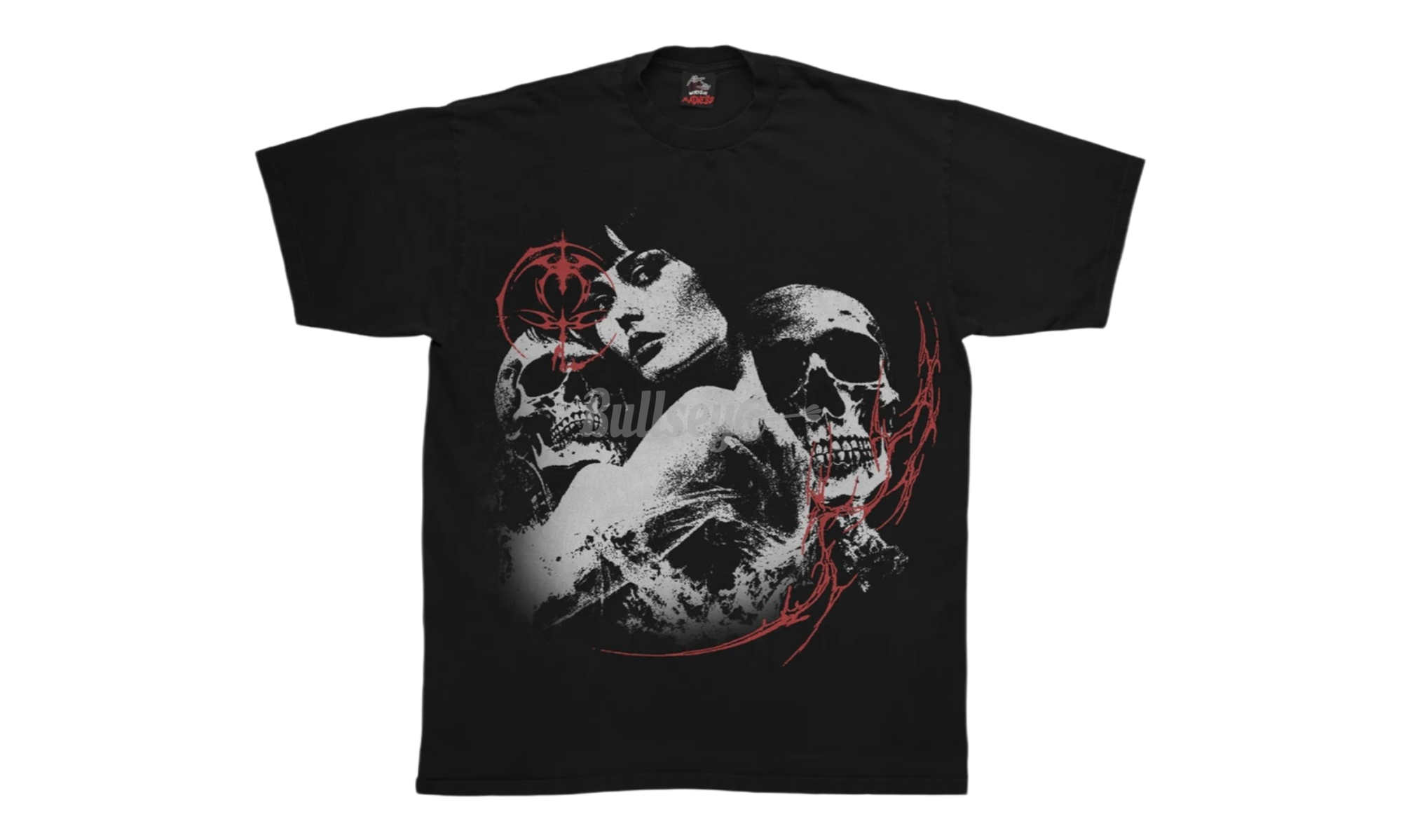 Works Of Madness Lost Life Black T-Shirt