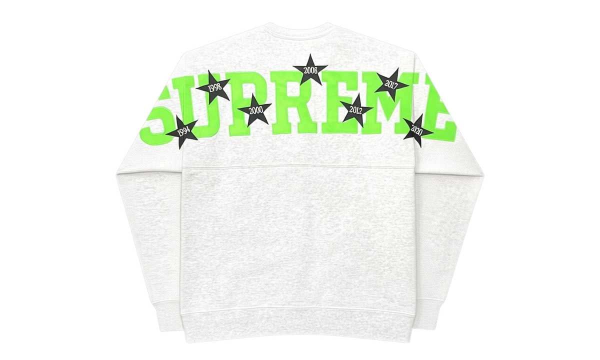 Supreme Stars Crewneck Ash Grey (PreOwned)