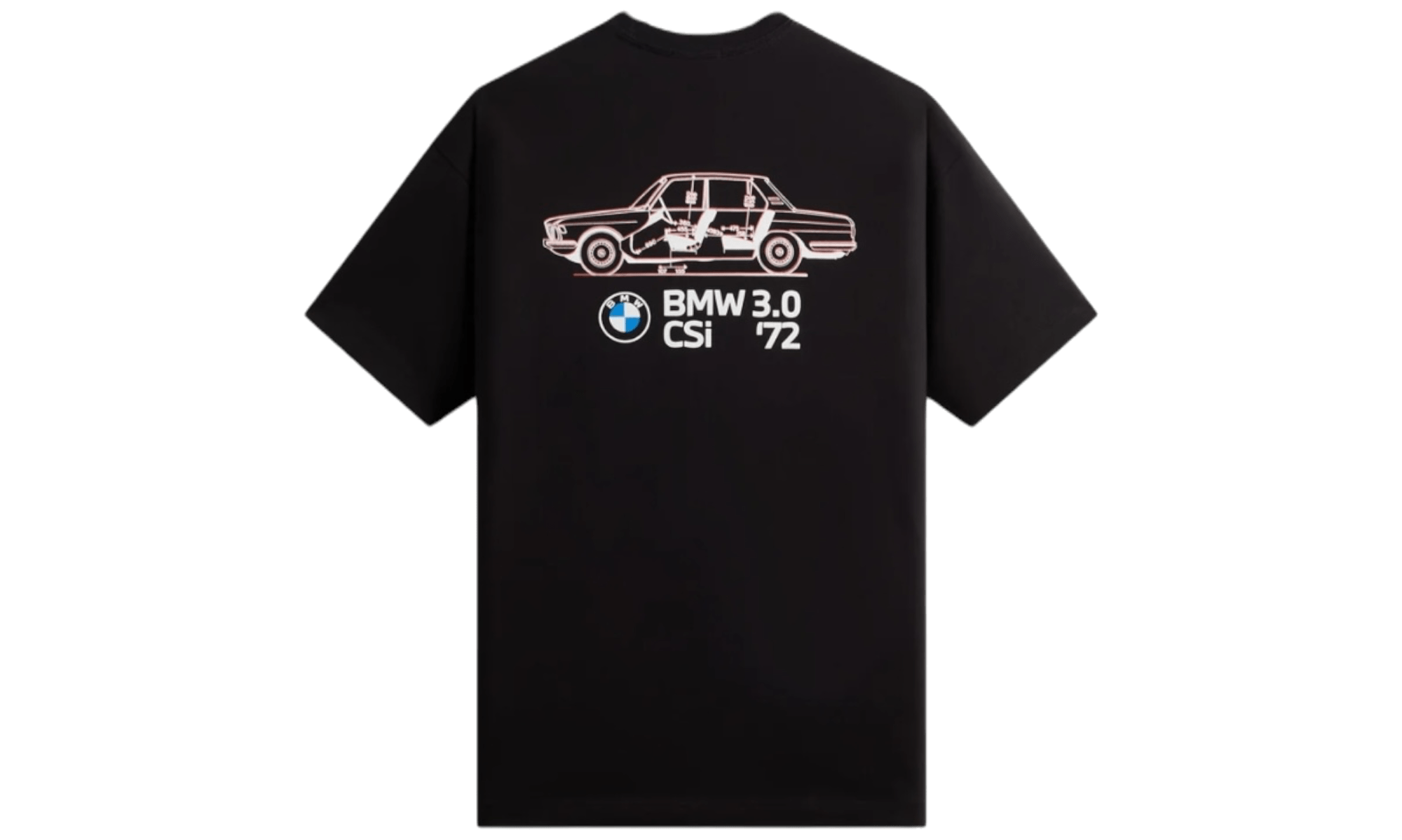 Kith for BMW CSi 3.0 Schematic Pocket Black T-Shirt
