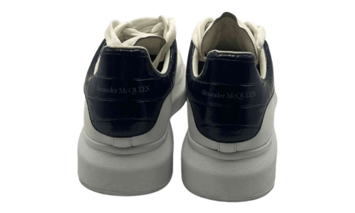 Alexander Mcqueen White Navy Patent (PreOwned)